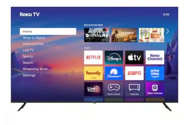 75 in Roku tv