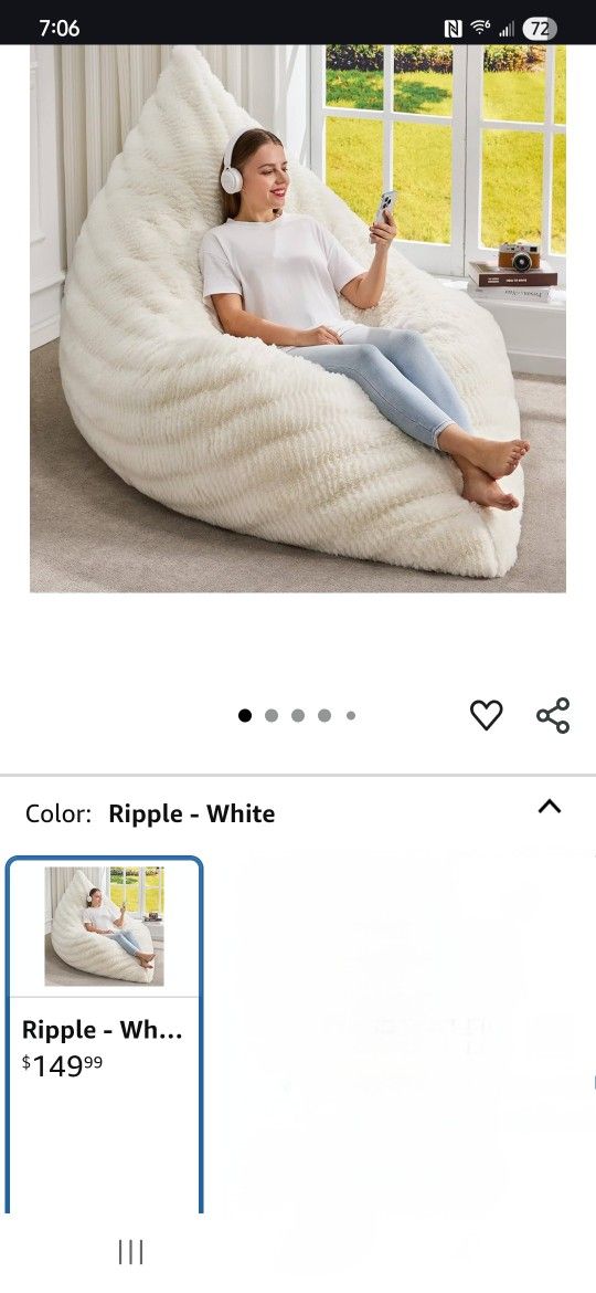 Giant Bean Bag! $80