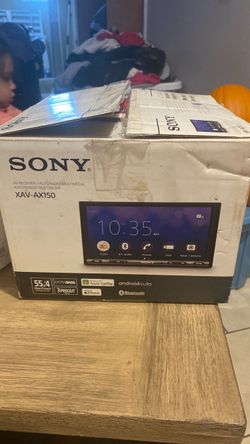 Sony car radio with car play