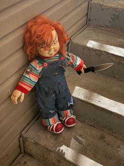 Bride Of Chucky 25" Life Size CHUCKY Good Guy Doll w/Knife Child's Play