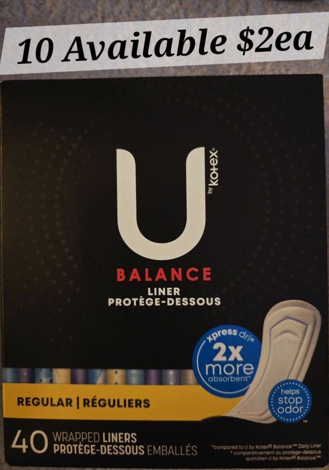 U BY KOTEX BALANCE LINER
