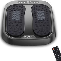 Foot Massager Machine with Remote, Multi Relaxations and Pain Relief - Shiatsu Vibration Feet Massager Increases Circulations, Relieve Stiffness Tired