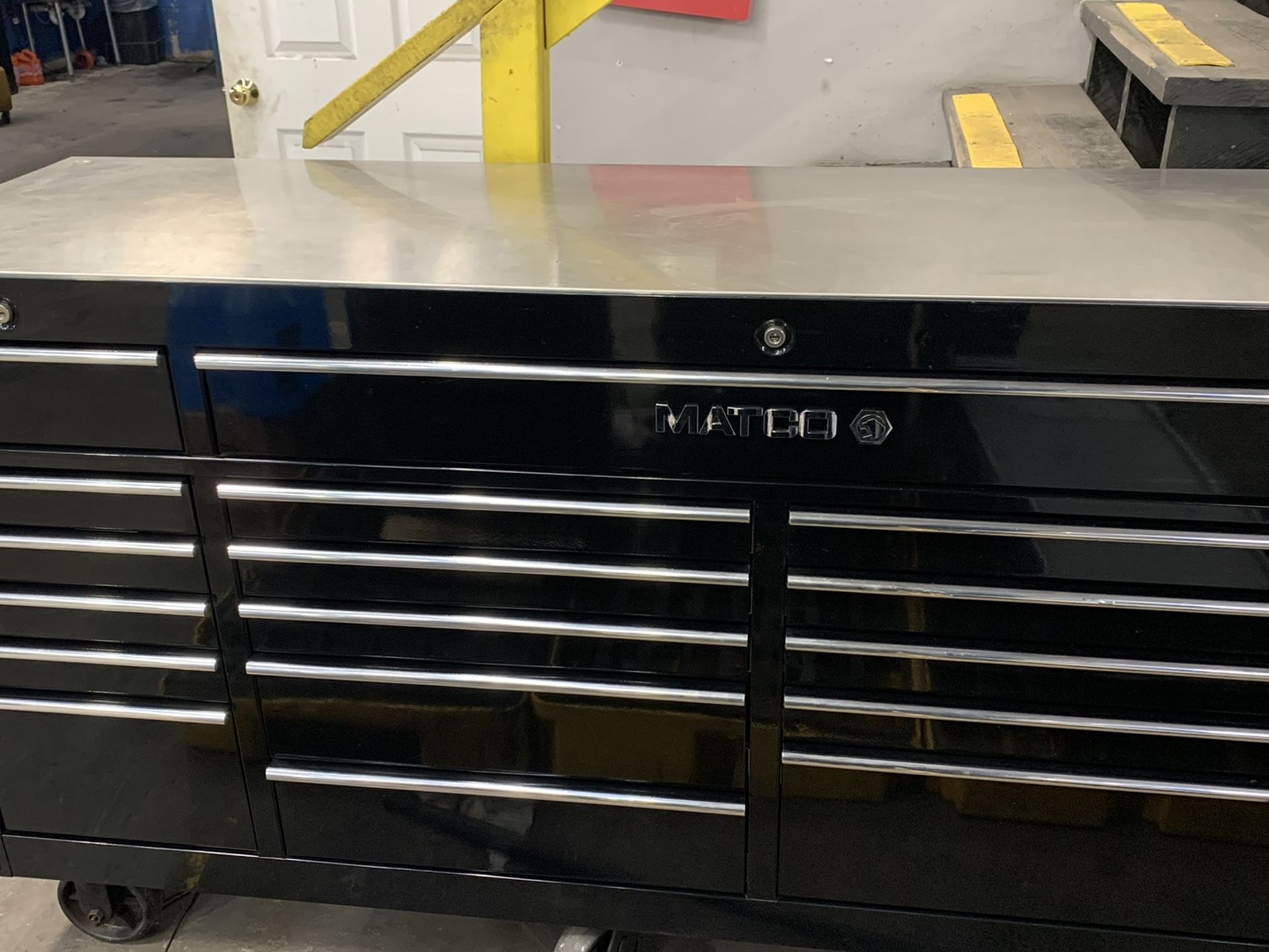 Matco 4s Triple Bay Tool Box With Stainless Steel Top