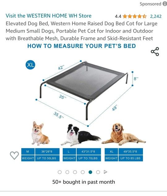 Dog Bed Xlarge