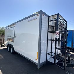 20x8ft Food Trailer - Turn-Key Ready Shell