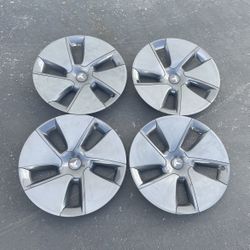 4 - TESLA WHEEL COVER Hub Caps 19in