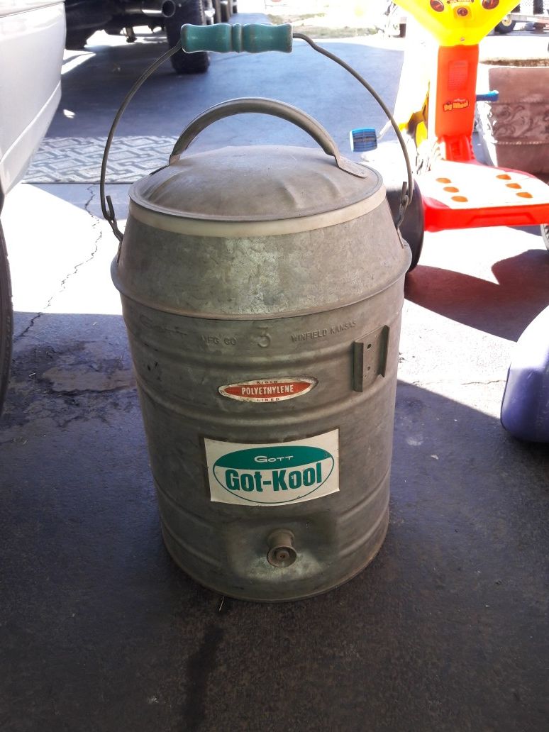 Old Gott water cooler
