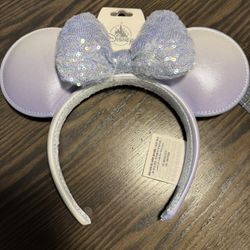 Disney Baby Blue Leather Ears 