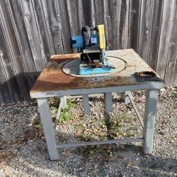 Jepson Metal Table Saw W/table