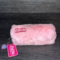 Barbie Fluffly Small Bag - Makeup Toiletry - Pencil Pouch - Women’s