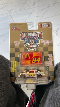 NASCAR gold car