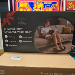 Joyset Foot Massager with Heat,Shiatsu Kneading Foot Massage with Roller,Massage Feet/Arm/Calf/Ankle