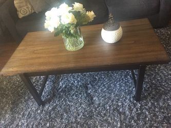 Coffee table and end tables set