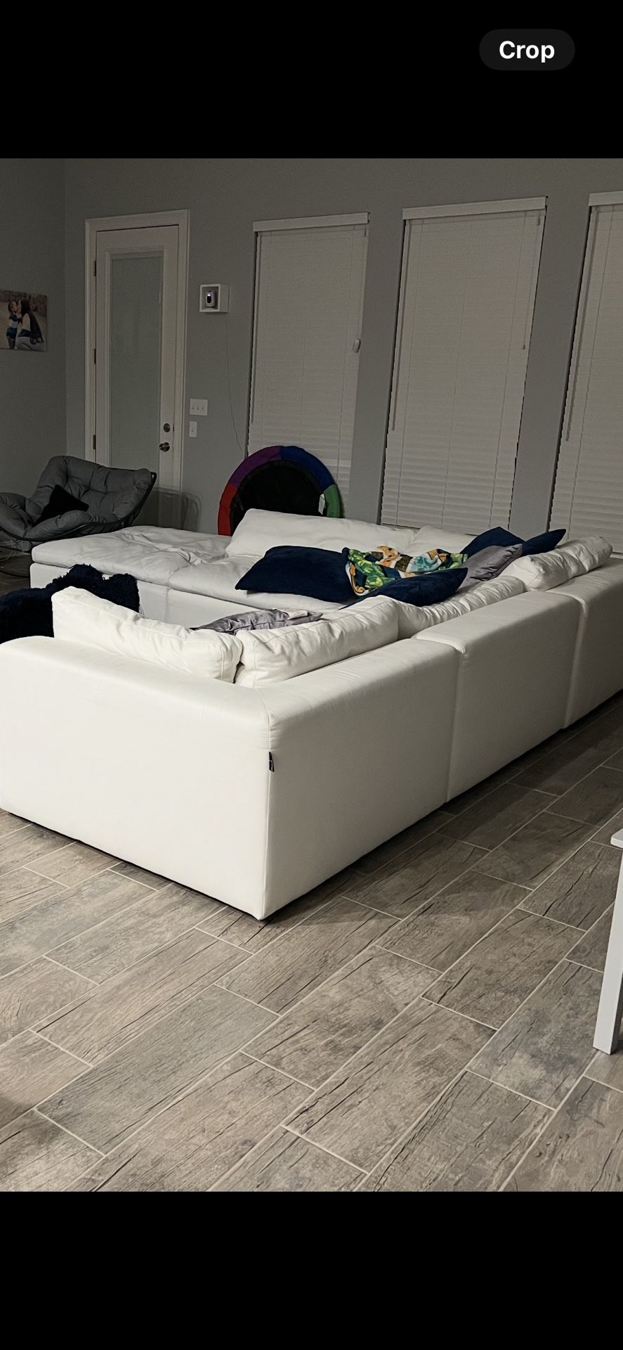 Modular White Couches