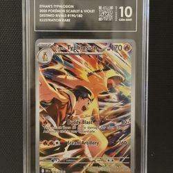 Pokemon TCG - Ethan's Typhlosion - TAG 10