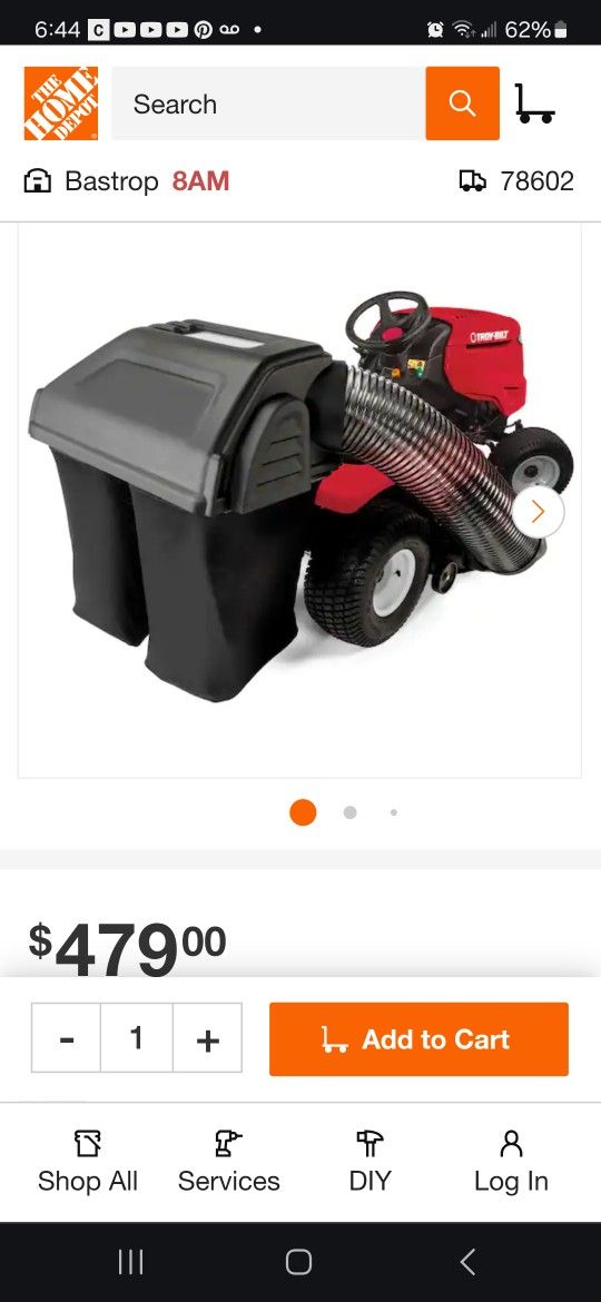 Craftman Riding Mower