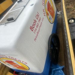 Vintage Ice Cream Cart