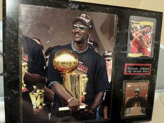 Michael Jordan Plaque GOAT