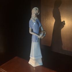 Young Woman Statue