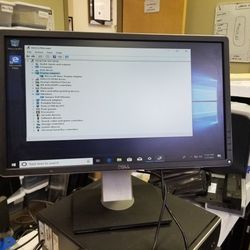 DELL 24" P2414H MONITOR WITH D-PORT, DVI, AND VGA (INV. DM1011) $80.00