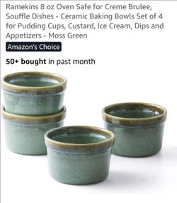 4 Ceramic Ramekins