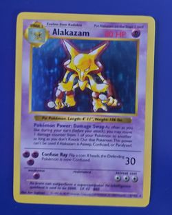 1999 Alakazam Shadowless Rare Holo