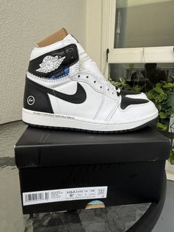 Jordan 1 Fragment x Union LA Black White Size 6.5