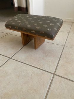 Solid wood Meditation Stool