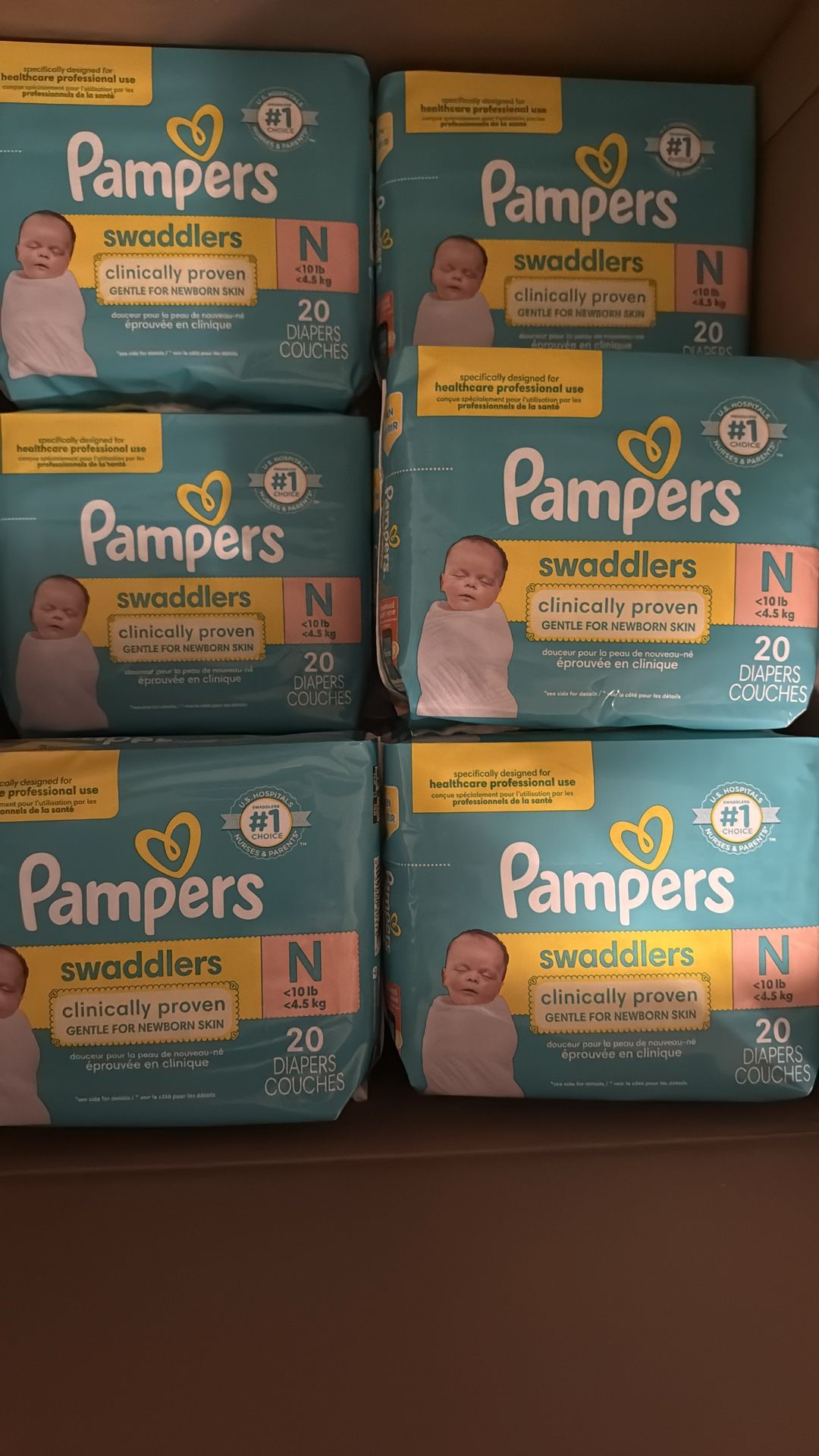 Baby Diapers size NB / 1