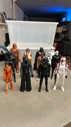 Star Wars Action Figure Collection Lot of 11