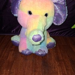 Colorful Elephant Stuff Toy