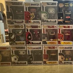 Marvel/DC/Dragonball Funko Collection