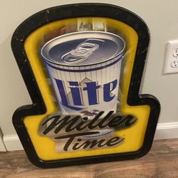 Lite Miller Sign