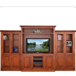 Mission Style Entertainment Center