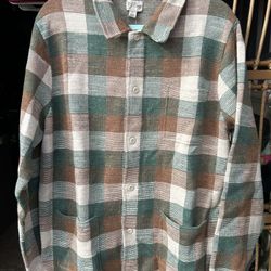 Abercrombie & Fitch Polo Cardigan Sweater Size Large 