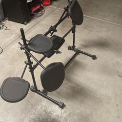 Electric Drum Set With Drum Sticks $55