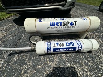 Wet Spot Water Softener