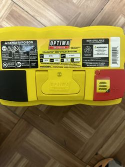 Optima Yellow Top DH6