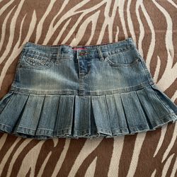 Rhinestone Jean Skirt Size 3