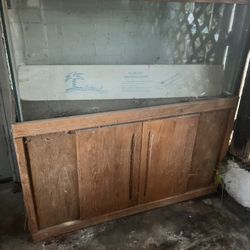 75 Gallon Fish Tank And Stand And Lid And Light