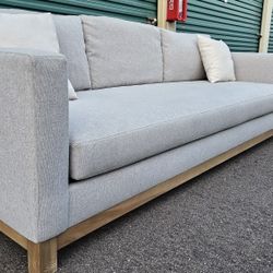 FREE DELIVERY!!! Pottery Barn "Jake" Sofa GRAY ($3.5K Retail....60% Off)