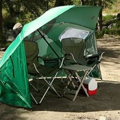 Sport-Brella Premiere XL UPF 50+ Umbrella Shelter for Sun and Rain Protection 