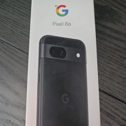Brand NEW Sealed Google Pixel 8a 128GB Unlocked Obsidian *Pick-up In Great Bridge*