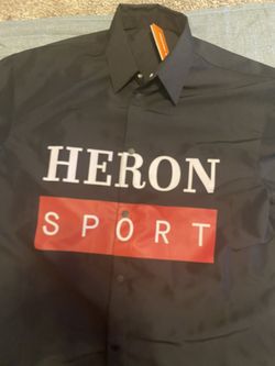 Heron Preston Button Up Shirt Medium