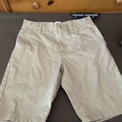 Boys Khacki Shorts Size 30