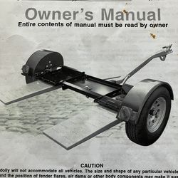 Road Master Model RM3477 tow dolly.
