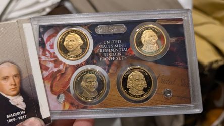 2007 United States Mint Presidential Dollar Proof Set