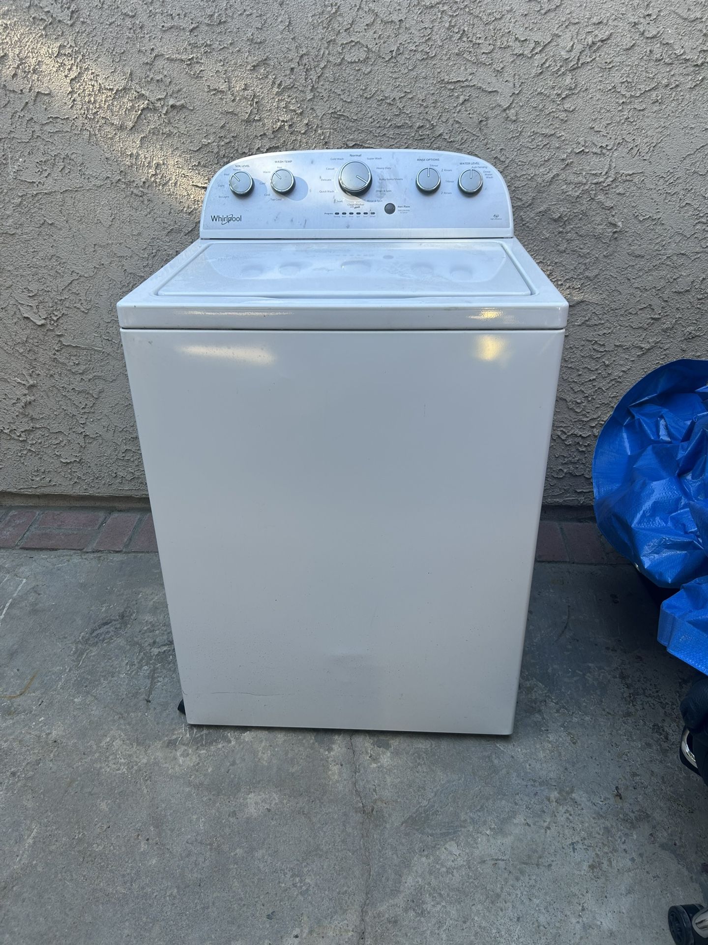 Whirlpool washing machine