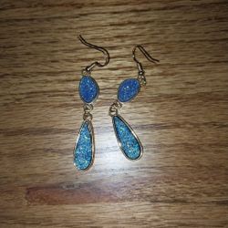 Blue Earrings