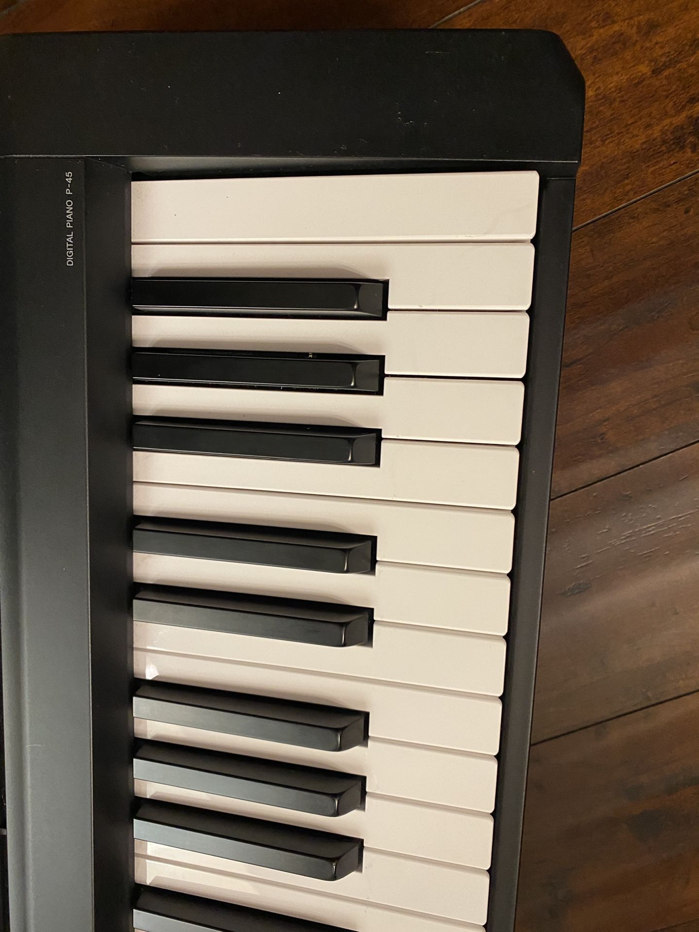 Digital Piano Yamaha P45B Never Used 88keys